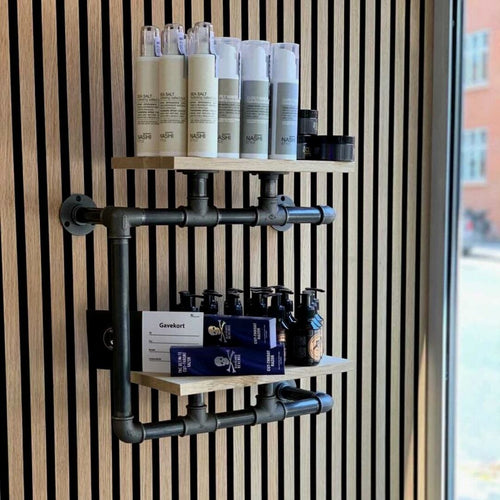 RAW58 Pedri ophæng i sort med hylder Ophæng RAW58