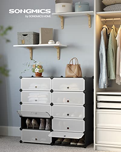 Sofia opbevaringskasser/skoæsker | 10 stk. - Sort