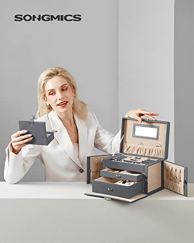 Emilie smykkeskrin - Grå