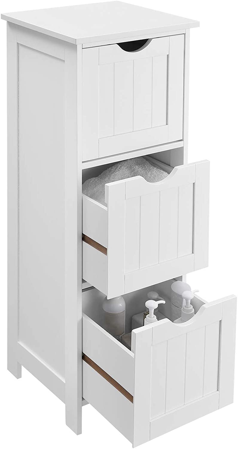 Bathroom Floor Storage Cabinet, Slim Storage Unit RAW58.dk 