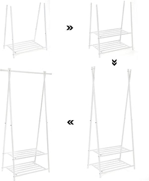 Maria garderobestativ Tøjstativer Vasagle