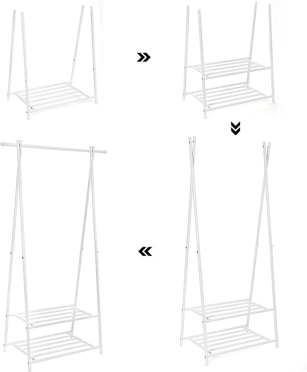 Maria garderobestativ Tøjstativer Vasagle