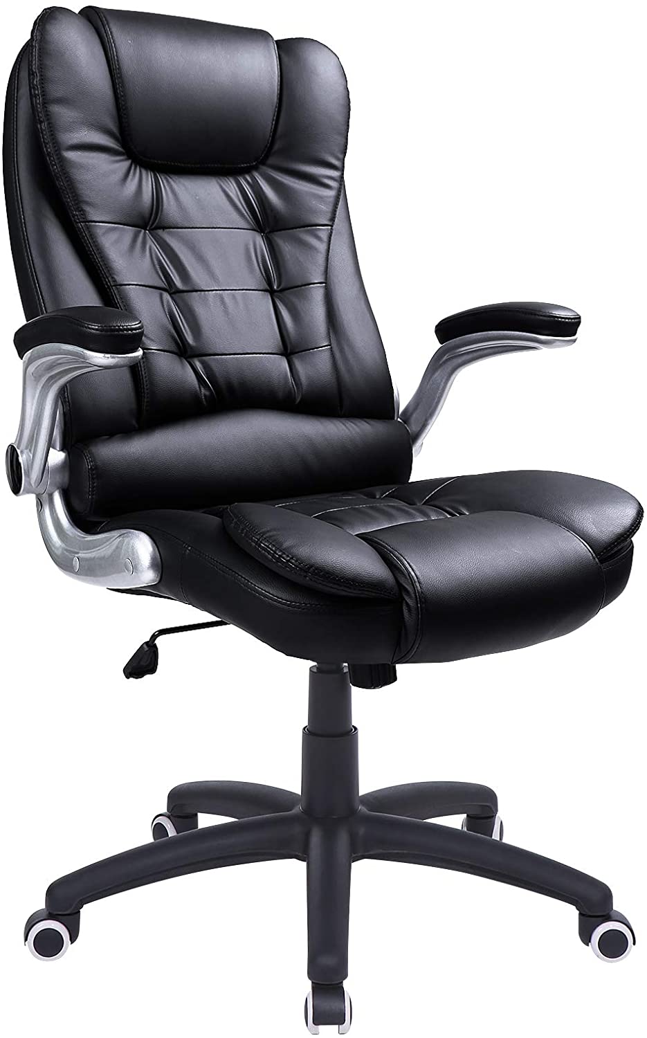 Kontorstol/Gaming stol, ergonomisk Kontorstol, sammenklappelig nakkestøtte Kontorstole Vasagle 