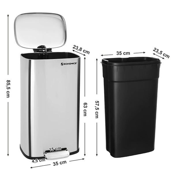 Isabella skraldespand | 30 L Skraldespande Vasagle