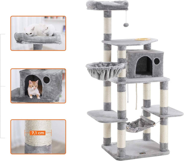 Lionel kradsetræ Til dit kæledyr Vasagle