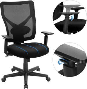 Elanor skrivebordsstol Kontorstole Vasagle