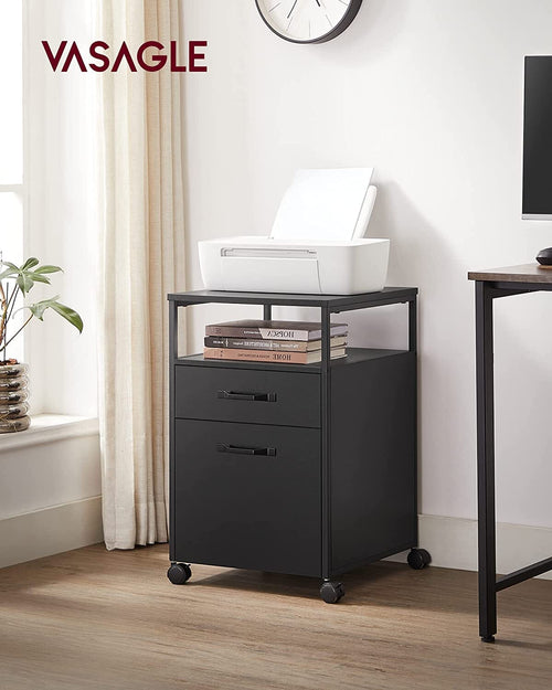 Prag arkivskab - Sort