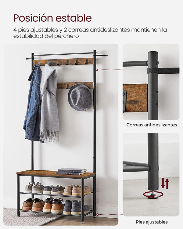 Sevilla tøjstativ Tøjstativer Vasagle