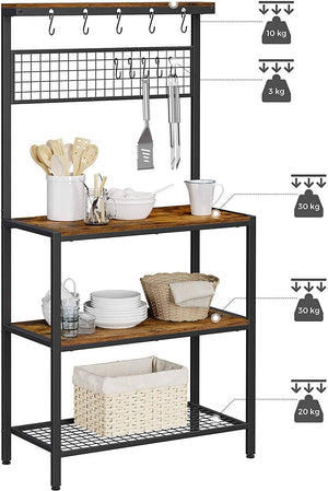 Industrial Kitchen Baker's Rack, Kitchen Unit RAW58.dk 