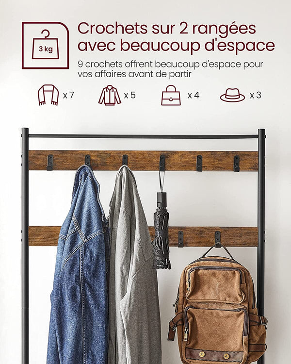 Sevilla tøjstativ Tøjstativer Vasagle