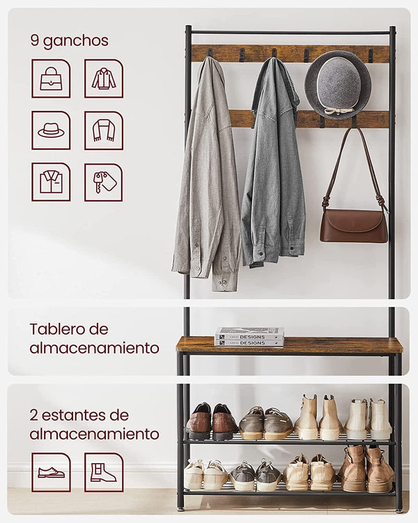 Sevilla tøjstativ Tøjstativer Vasagle