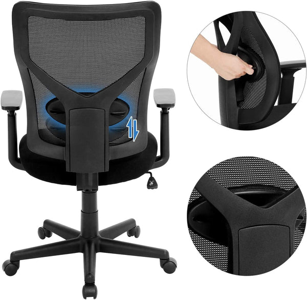 Elanor skrivebordsstol Kontorstole Vasagle