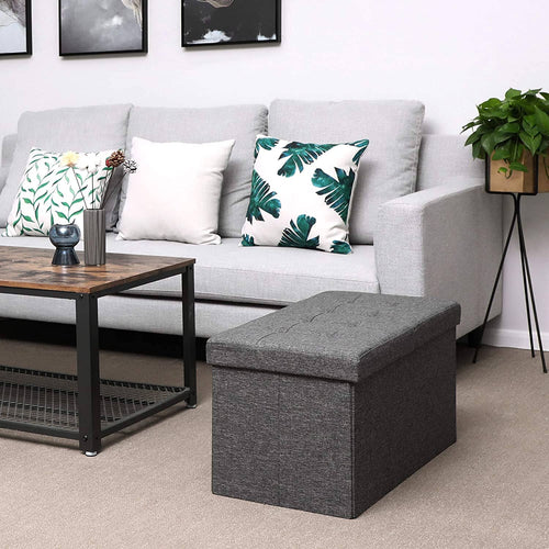 Anton opbevaringsbænk - Mørkegrå