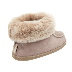 Hjemmesko Lyserød (høj model med gummisål) Hjemmesko Rumrum