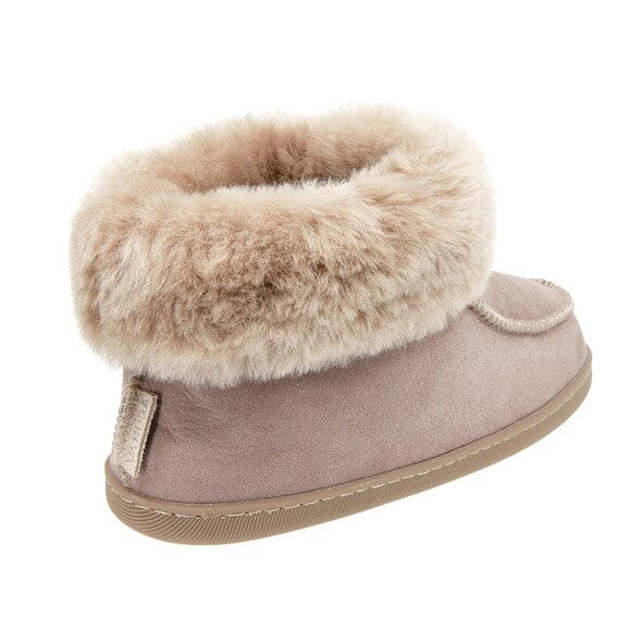 Hjemmesko Lyserød (høj model med gummisål) Hjemmesko Rumrum