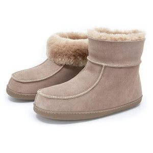 Hjemmesko Lyserød (høj model med gummisål) Hjemmesko Rumrum