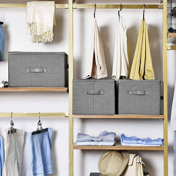 Athen multifunktionelle opbevaringsbokse - 3 stk. Opbevaring & organisering Vasagle