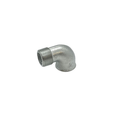Galvaniseret 90 grader vinkel med muffe/nippel Rør og fittings RAW58