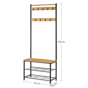 Tøjstativ, smart i industrielt design Tøjstativ Vasagle 