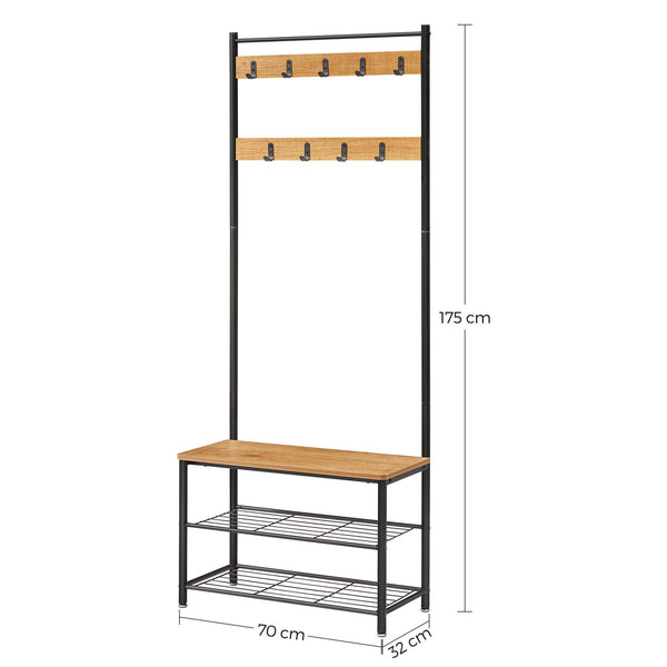 Tøjstativ, smart i industrielt design Tøjstativ Vasagle 
