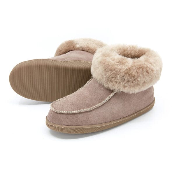 Hjemmesko Lyserød (høj model med gummisål) Hjemmesko Rumrum