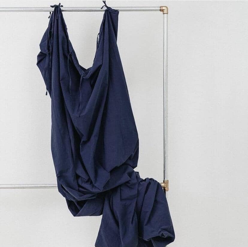 Tøjstativ VINCENT sølv med messing RAW58 Tøjstativer RAW58 72x213 cm