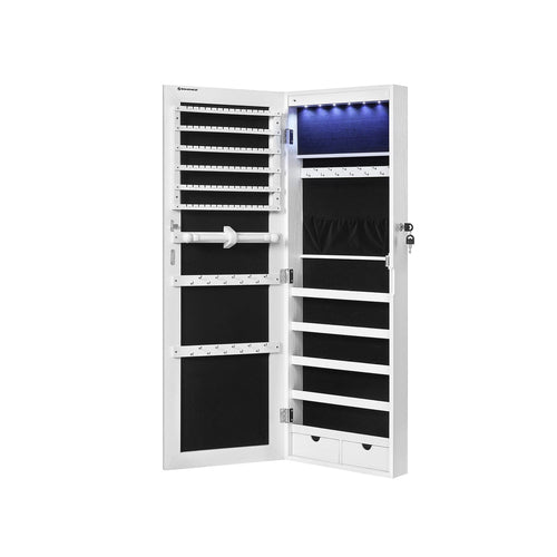 Bruxelles smykkeskab Smykkeopbevaring Songmics