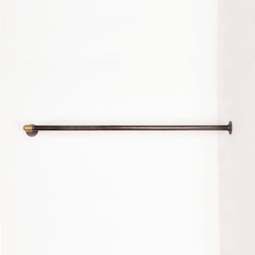 RAW58 Liam bøjlestang til væg sort Ophæng RAW58