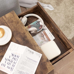 Berlin sengebord/sofabord/sidebord Senge- og sideborde Vasagle