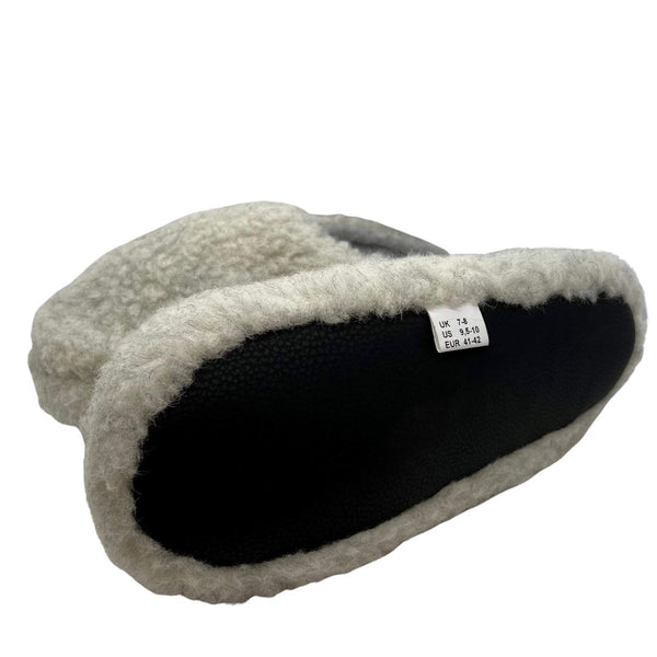 Lave grå hjemmesko med behagelig skindsål Hjemmesko Alwero