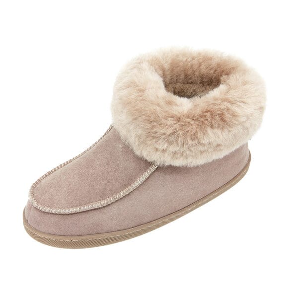 Hjemmesko Lyserød (høj model med gummisål) Hjemmesko Rumrum