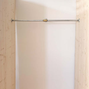 Bøjlestang CHARLOTTE sølv Ophæng RAW58 0-50 cm Sølv med messing samlinger