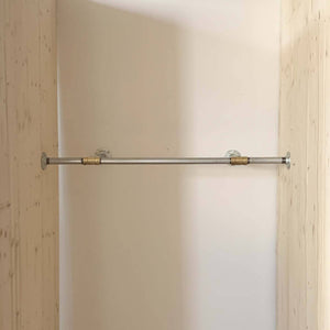 Bøjlestang MAJA sølv Ophæng RAW58 0-50 cm Sølv med messing samlinger