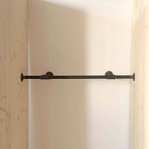 Bøjlestang MAJA sort Ophæng RAW58 0-50 cm Sort