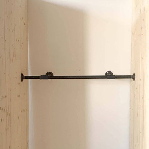 Bøjlestang MAJA sort Ophæng RAW58 0-50 cm Sort